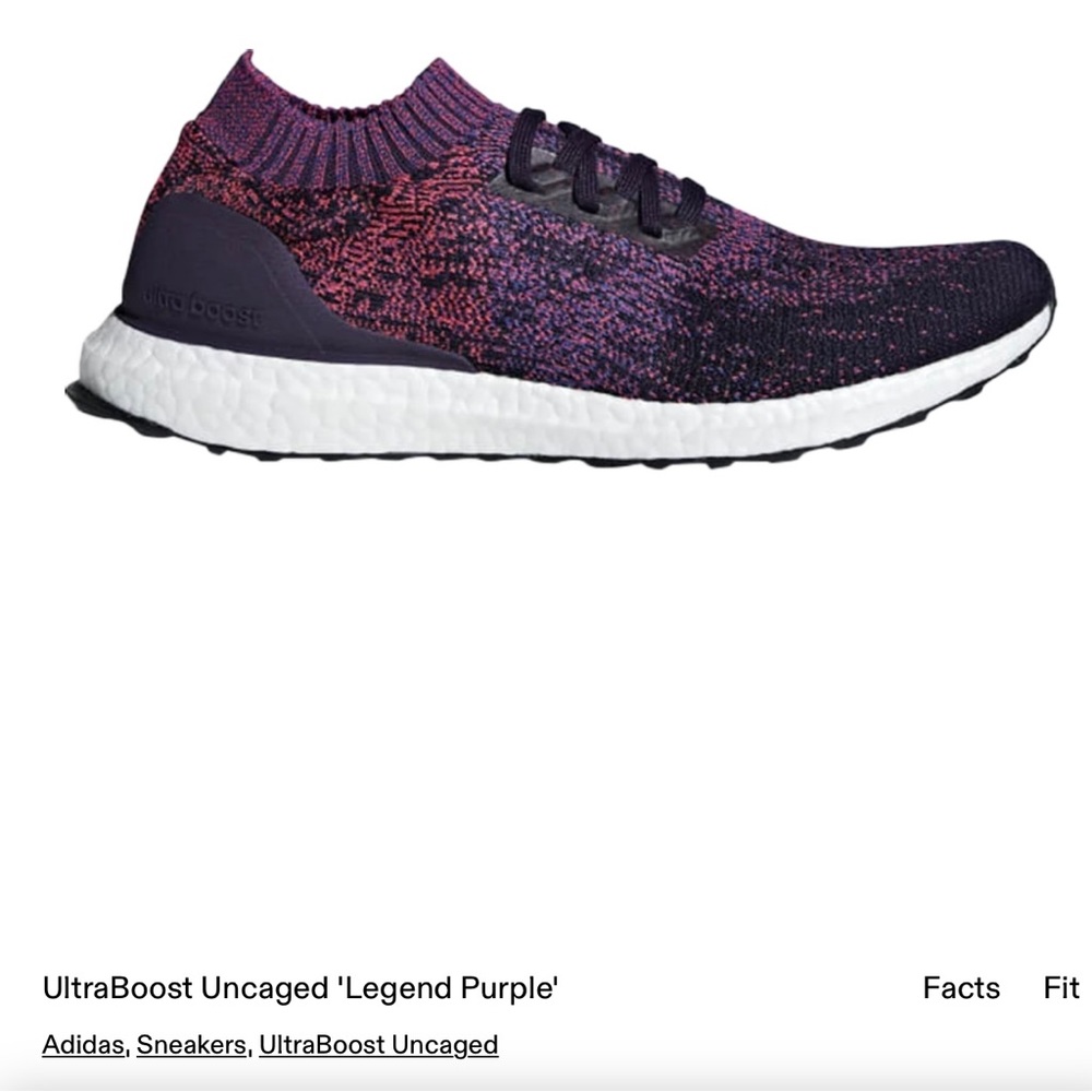 UltraBoost Uncaged 'Legend Purple' size 10